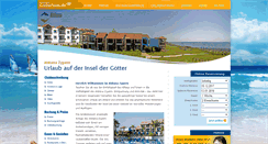 Desktop Screenshot of aldiana-zypern.de